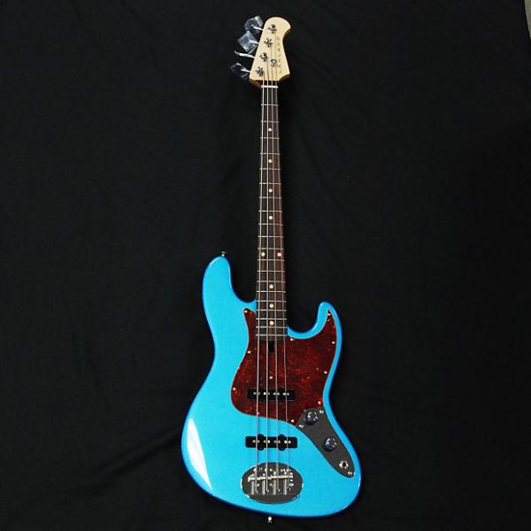 Custom Lakland USA 44-60 4 String Jazz Bass Lake Placid Blue #1 image