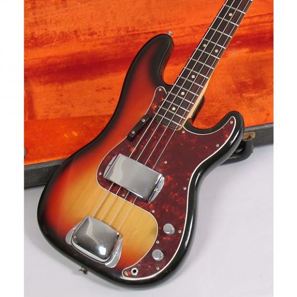 Custom Fender Precision Bass 1974 Sunburst Clean with Original Case #1 image