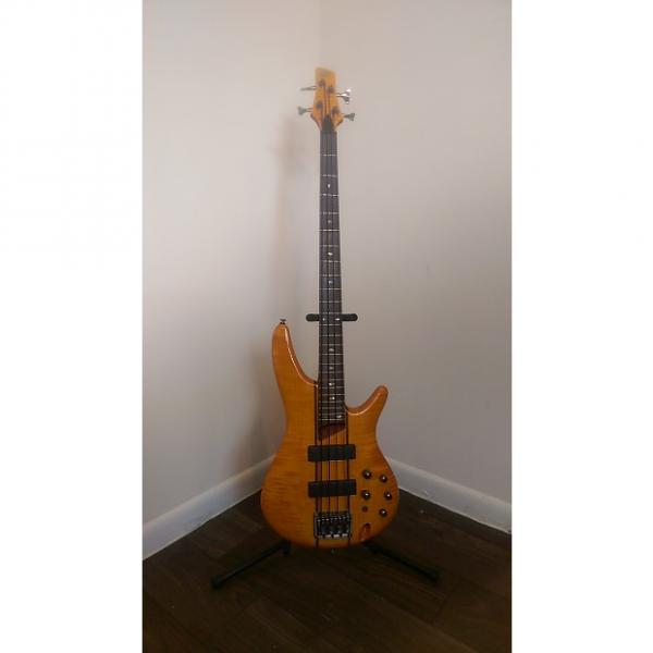 Custom Ibanez SR700 AM SR Series 4-String Bass 2012 Amber #1 image