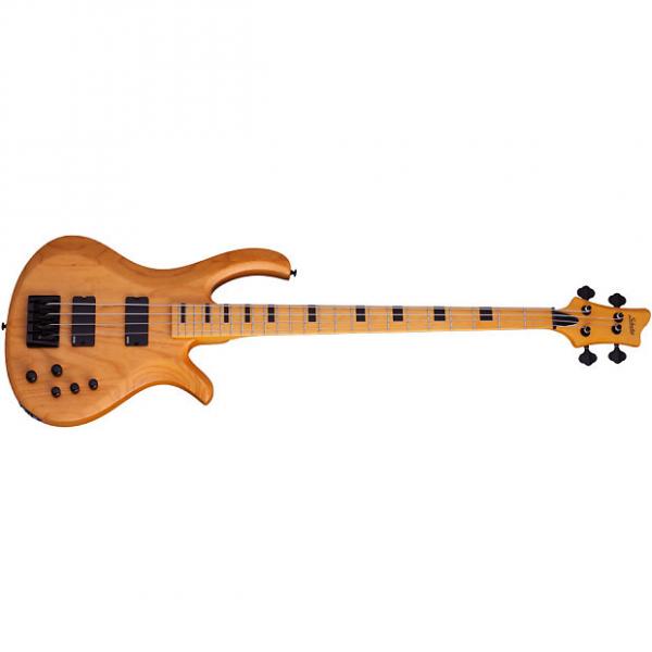 Custom Schecter Riot-4 Session Aged Natural Satin ANS NEW Bass + FREE GIG BAG Riot 4 Session-4 #1 image