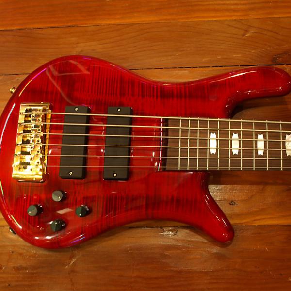 Custom Spector Euro 6LX Red Bartelloni Red Cherry Gloss / Shipping Insurance Included #1 image
