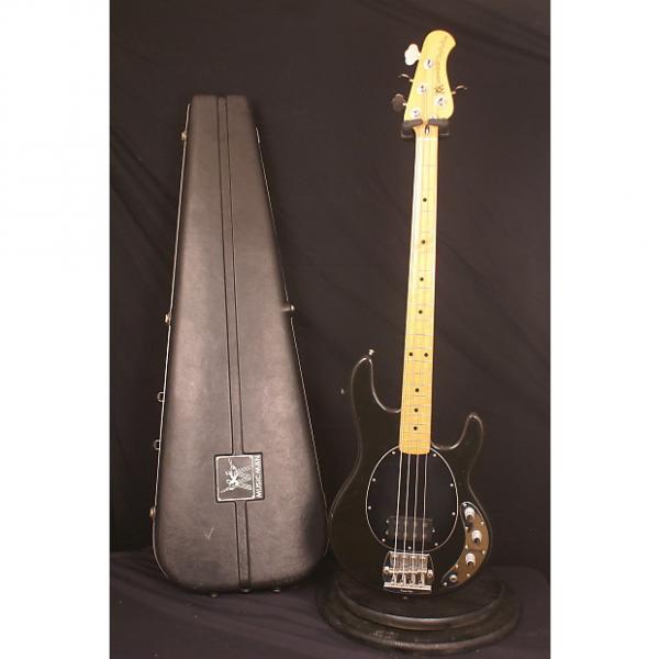 Custom 1979 Black Pre Ernie Ball Fender era Music Man Stingray bass guitar all original with Bullet case #1 image