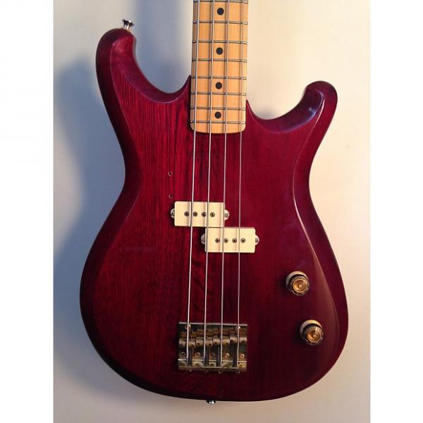 Custom Ibanez Roadster Bass RS721 1982 Transparent Red #1 image