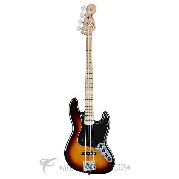 Custom Fender Deluxe Active Jazzbass Maple Fingerboard Bass Guitar 3-Color Sunburst - 0143512300 #1 image