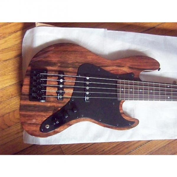 Custom Michael Kelly CCE5EB Custom Collection 5 String Bass Guitar Striped Ebony #1 image