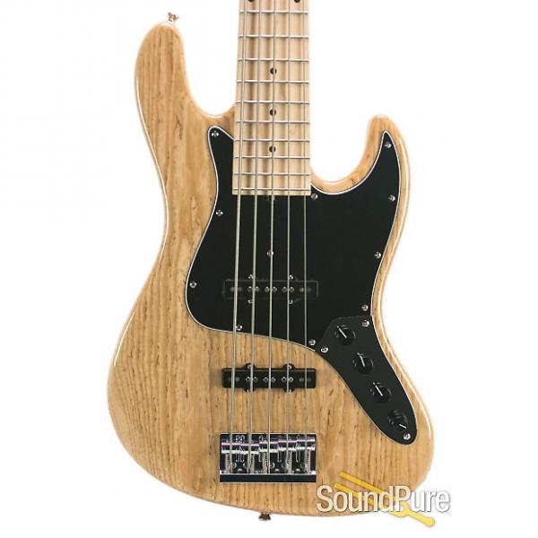 Custom Sadowsky MV5 Natural Gloss 5-String Electric Bass Guitar #1 image
