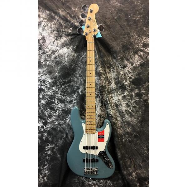 Custom Fender American Pro Jazz Bass V 2016 Sonic Grey w/Hardcase #1 image
