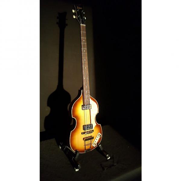 Custom Hofner  Hofner 500/1 V62 reissue violin bass 2007 Dark Sunburst #1 image