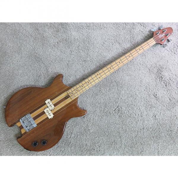 Custom Vintage 1980s O'Hagen 4 String Bass Natural Electric Bass Guitar Masterbuilt SD Curlee Alembic S.D. #1 image