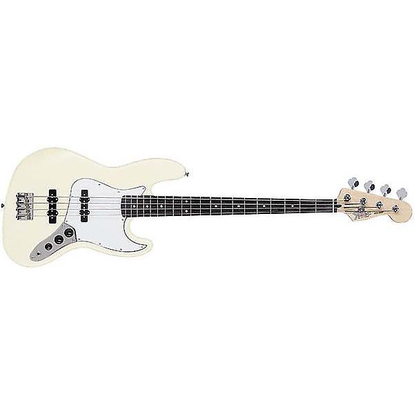 Custom Fender Standard Jazz Bass Guitar Rosewood Fretboard Arctic White 2 #1 image