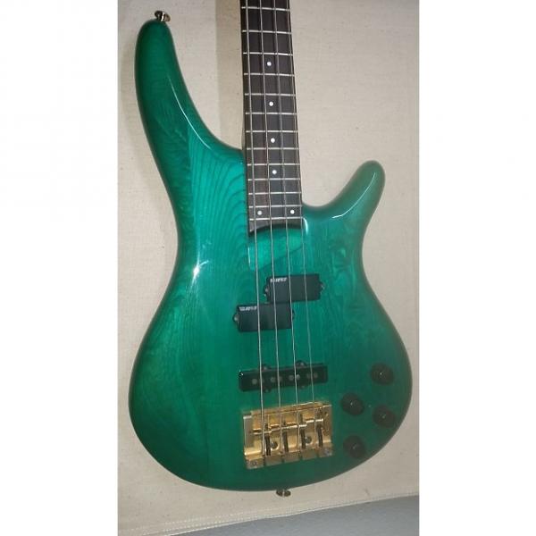 Custom Ibanez Bass  SR890TR 1991 Green Transparent #1 image