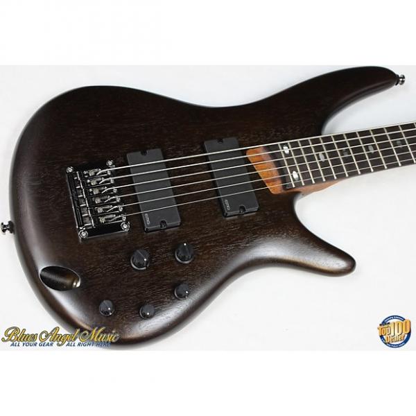 Custom Ibanez SRC6 Crossover 6-String Electric Bass, Flat Walnut, NEW! #34550 #1 image