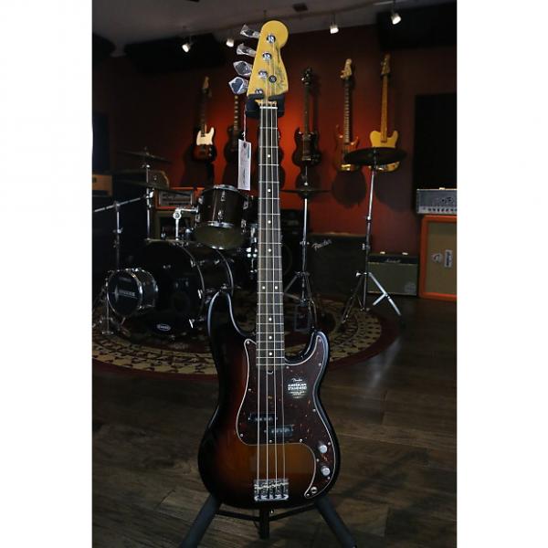 Custom Fender American Standard Precision Bass Rosewood 2014 Three Tone Sunburst #1 image