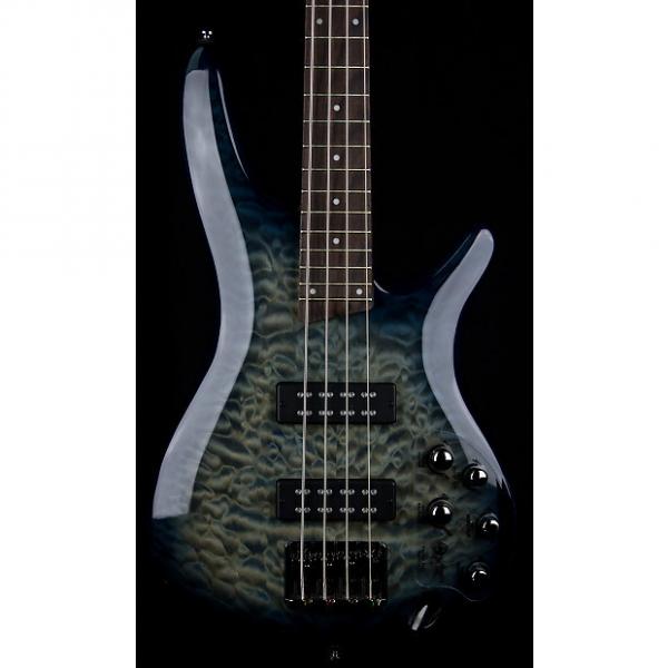 Custom Ibanez SR400EQM SR Standard Series Electric Bass (Fade Blue Burst) #1 image