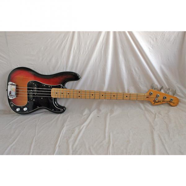 Custom Fender Precision Bass 1973/74 3 Color Sunburst with Fender Case (1013) #1 image