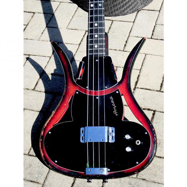 Custom Ampeg ASB-1 &quot;Devil Bass&quot; c.1968 Red/Black Burst #1 image