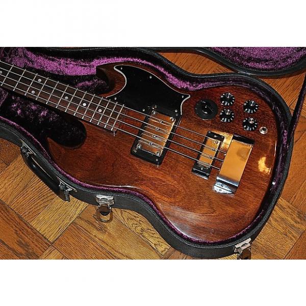 Custom Gibson EB-3 Bass Guitar -1974 -Cherry Finish -Original Gibson Case w/ Purple Plush -No Mods/Repairs #1 image