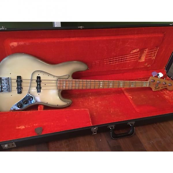 Custom Vintage Fender Jazz Bass 1978 Antigua w/ OHSC &amp; Pickups in Case #1 image
