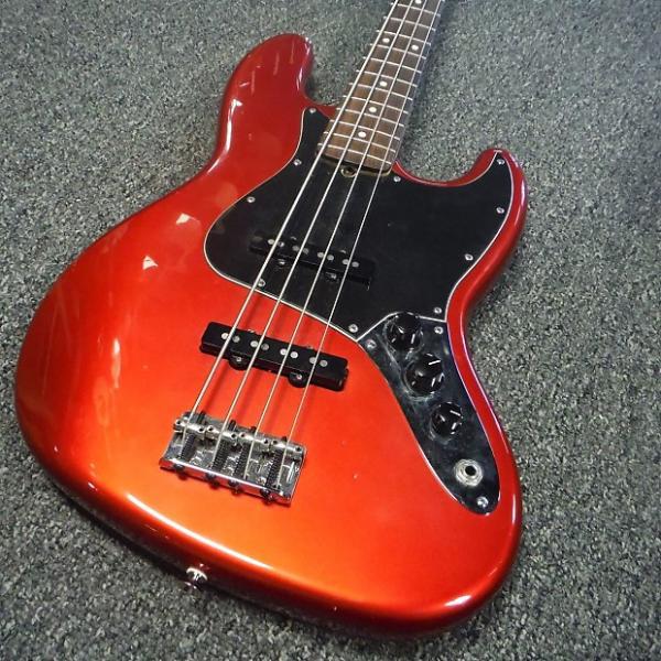 Custom Fender American Standard Jazz Bass 2004 Chrome Red #1 image