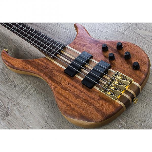 Custom Peavey Cirrus 4 Active 4-String Electric Bass Guitar Rosewood Board Bubinga + Hard Case #1 image