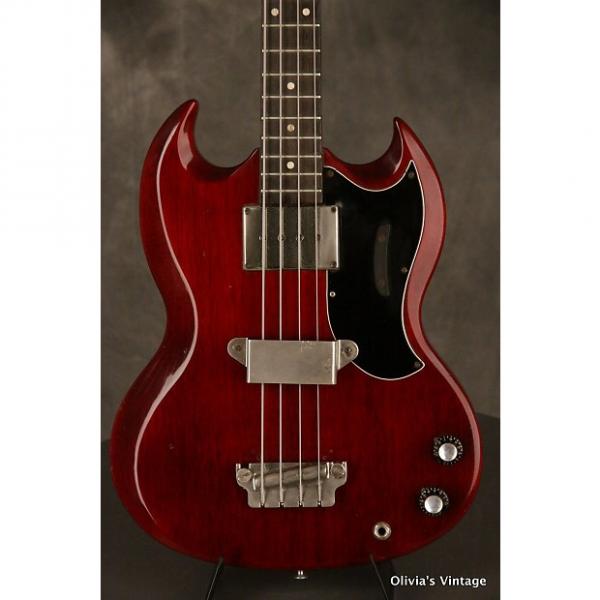 Custom Gibson EB-O Bass w/NICKEL hardware 1964 Cherry #1 image