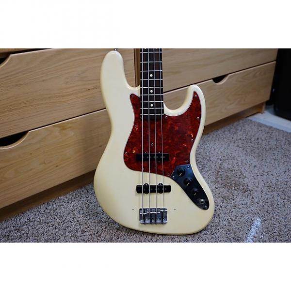 Custom Fender American Standard Jazz Bass 1997 Vintage White (Refinished) #1 image