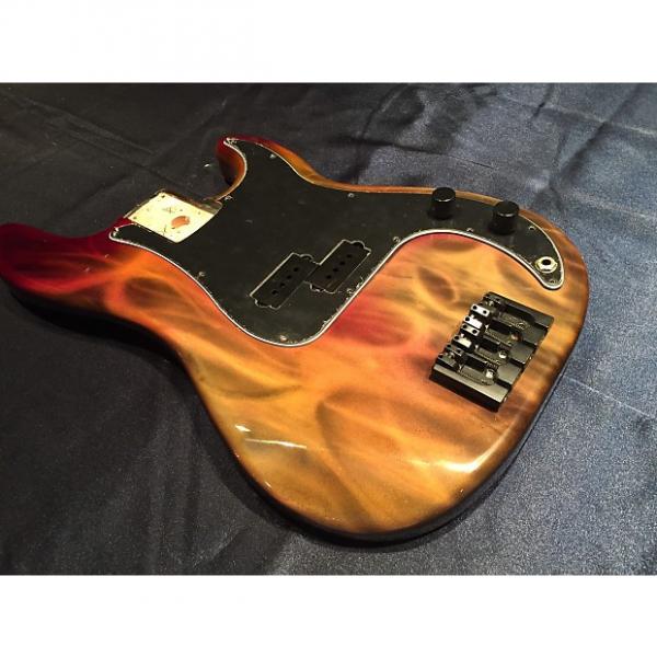 Custom Fender P Flames #1 image