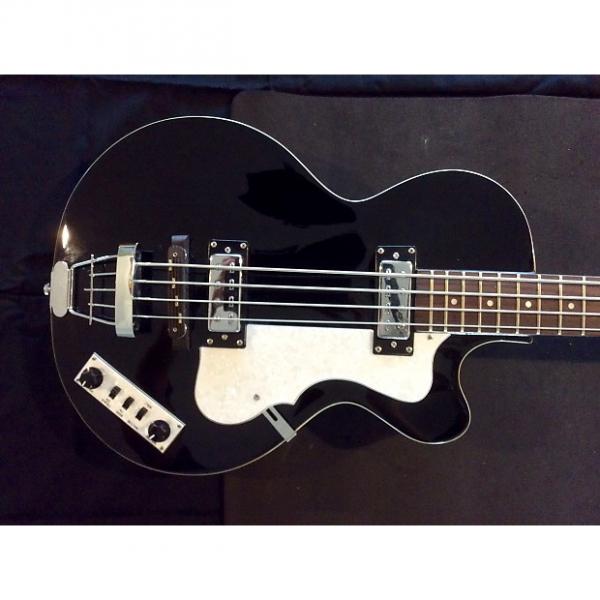 Custom Hofner Club Bass 500/2 Ignition Series 2015 Black #1 image