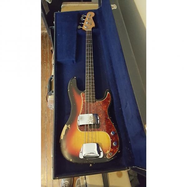 Custom Fender Percision Bass Original 1963 Sunburst #1 image
