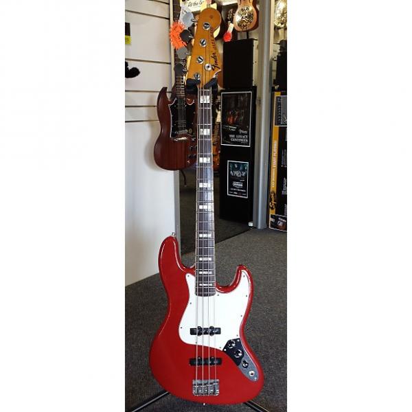 Custom Fender/Warmouth Hybrid Jazz Bass 1973/2015 Red #1 image