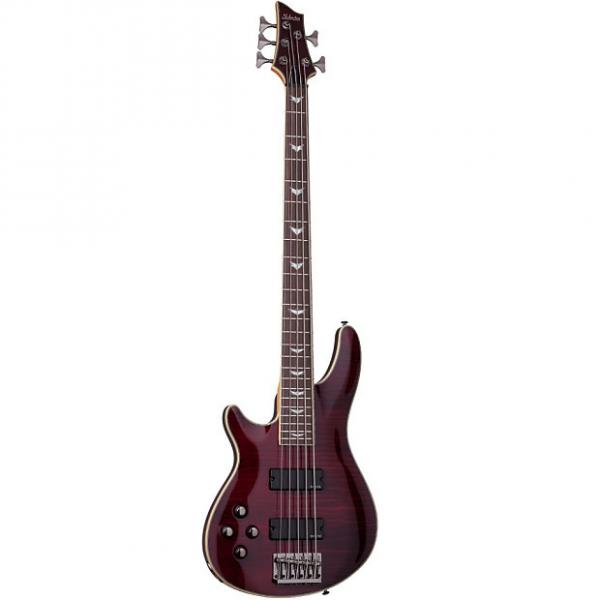 Custom Schecter Omen Extreme-5 LH Black Cherry BCH *B-Stock* 5-String Bass Left-Handed Extreme 5 #1 image