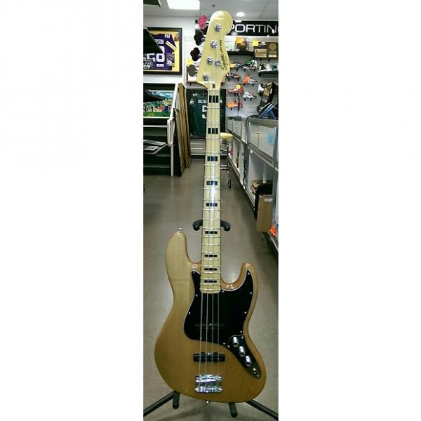Custom Squier Jazz Bass 2014 Blonde #1 image