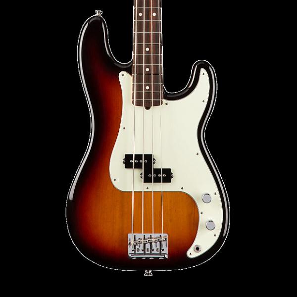 Custom Fender American Professional Precision Bass with Rosewood Fingerboard - 3 Color Sunburst with Case #1 image