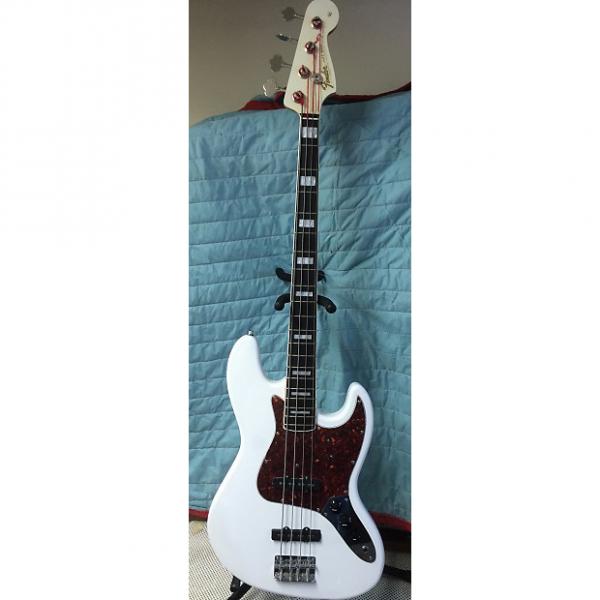 Custom Fender *  Custom replica Jazz bass white matching headstock- FINAL PRICE ! #1 image