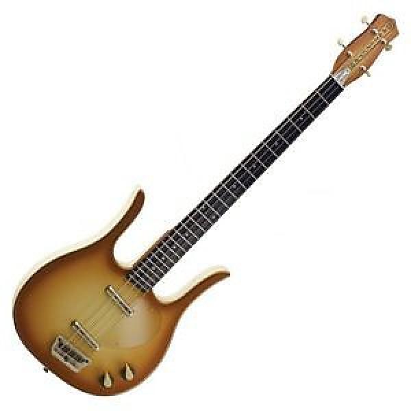Custom Danelectro 58 Longhorn Bass guitar, Copper Burst #1 image