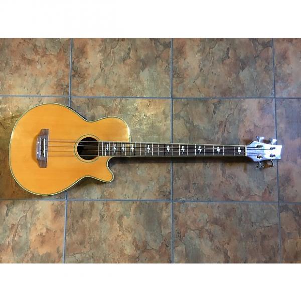 Custom Surf City Acoustic Electric Bass Guitar 4 String NICE #1 image