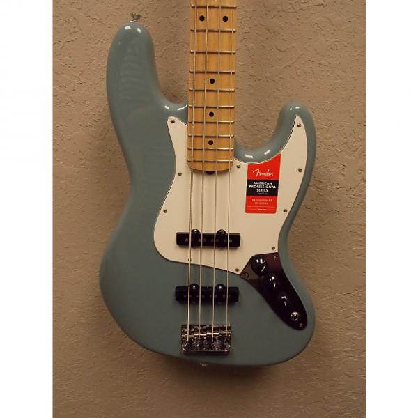 Custom Fender  American Professional Jazz Bass 2017 Sonic Grey w/ Deluxe molded case. #1 image