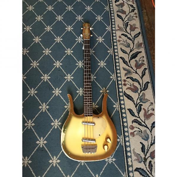 Custom Danelectro Longhorn Bass Guitar 1959 Copper Burst #1 image