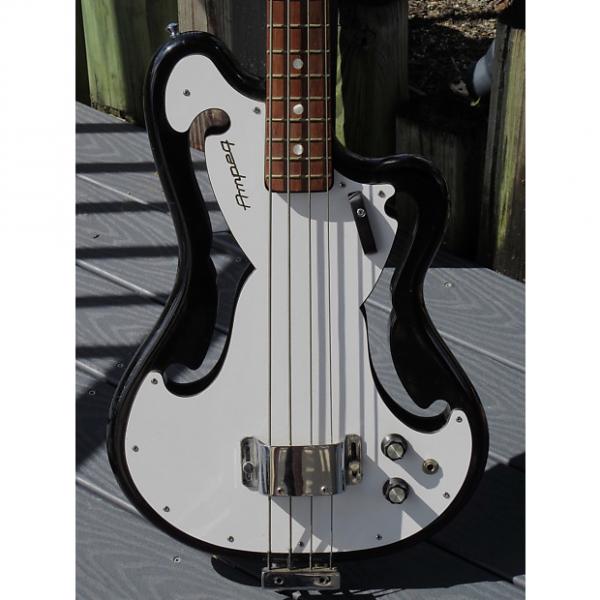 Custom Ampeg 1966 AMPEG AEB-1 Bass 1966 Black #1 image