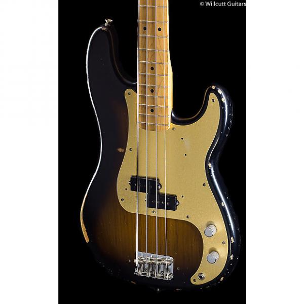 Custom Fender Road Worn '50s Precision Bass 3-Tone Sunburst (959) #1 image