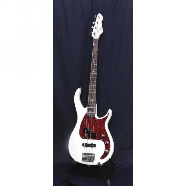 Custom Peavey  Milestone Bass Guitar PEA-311702034 Ivory White #1 image