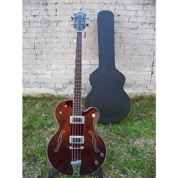 Custom Gretsch Guitars G6073 G-6073 Electrotone Sealed Body Bass w/ Case #1966 #1 image
