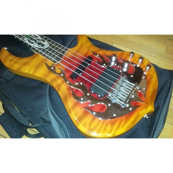 Custom Traben Phoenix QMT 5-String Passive Bass (Excellent Condition) #1 image