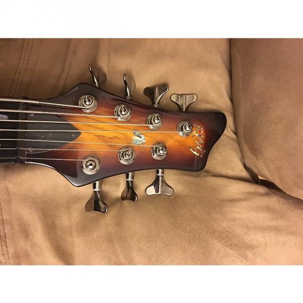 Custom Raven West 7 String Bass Sunburst #1 image