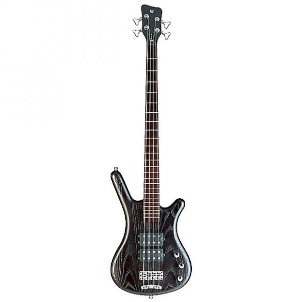 Custom Warwick RockBass Corvette $$ Passive 4-String Bass Fretless Nirvana Black Oil #1 image