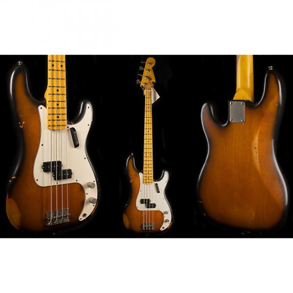 Custom Nash PB-57 2-Tone Burst 4 String Precision Bass Guitar PB57 #1 image