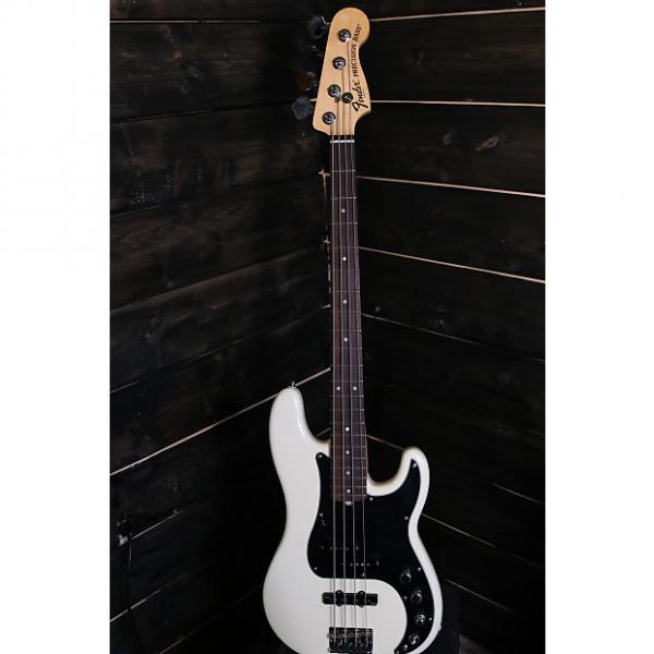Custom Fender  American Deluxe Precision Bass Olympic White #1 image
