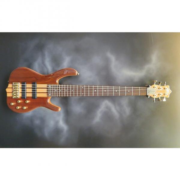 Custom Ken Smith Design Burner Deluxe 6-String Bass Walnut Natural #1 image
