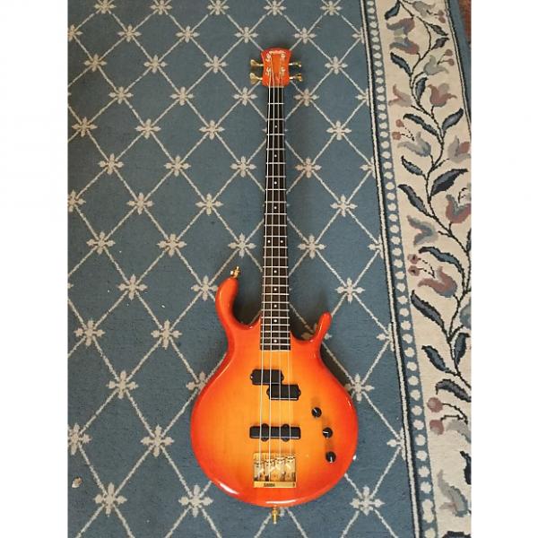 Custom M.V. Pedulla Bass Guitar 1990 Orange Burst #1 image