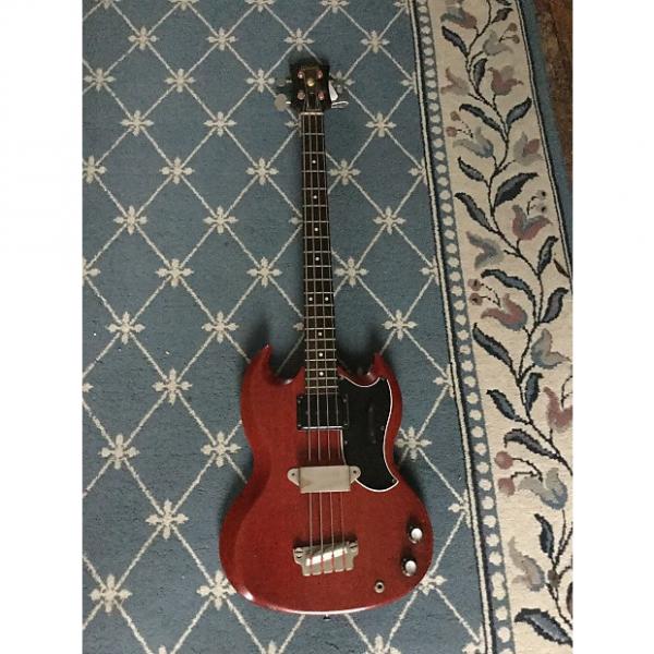 Custom Gibson EB-0 Bass Guitar 1961 Cherry #1 image